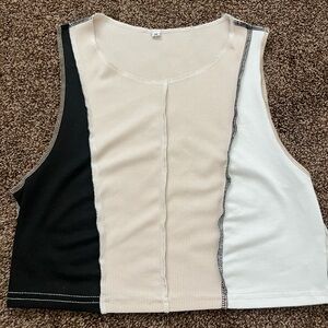Amazon patterned crop top
